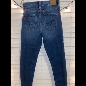 American Eagle high rise skinny jeans!